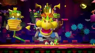 Yoshi's Crafted World | 30 Second Clip | Nintendo Switch Lite Gameplay