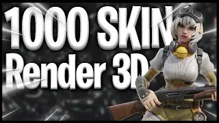Render Pack 1000 SKIN 3D !!!