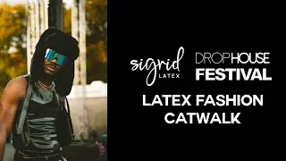 Sigrid Latex Clothing Catwalk at DropHouse Festival