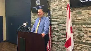 Sheriff Matthew Wade speaks on arrest from 2017 murder
