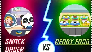 Little panda's snack factory game