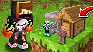 I Built a SECRET Tiny House that Fooled My Friends in Minecraft!