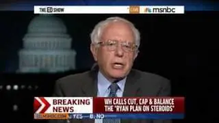 MSNBC - Ed Show - Ed & Bernie hammer the Gang of Six