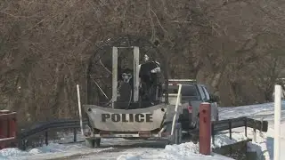 20-year-old falls through ice trying to save dog in Clinton County; recovery resumes Tuesday