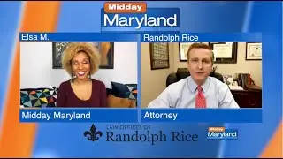Business Interruption Insurance (COVID-19) discussed by attorney Randolph Rice on Midday Maryland