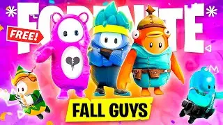 FALL GUYS FREE SOON & NEW FORTNITE SUMMER UPDATE  || (SEASON 3 FORTNITE LIVE)