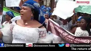 Aba Women Riot After 90 Years: Aba women gave Abia State gov. 100 days to fix Abia State roads
