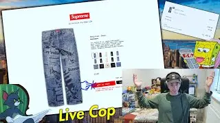 Supreme SS25 Week 1 -  Live Cop - The Season Begins!! (Manual Checkout)