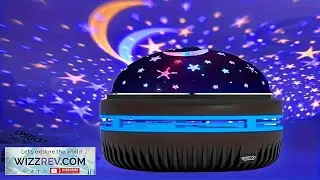 USB Star Projector Night Light Projection Lamp Bedroom Automatic Rotating Room Lighting