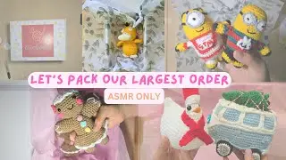 Let's pack our largest order  with ASMR Styles Sounds and christmas Lofi relaxing music