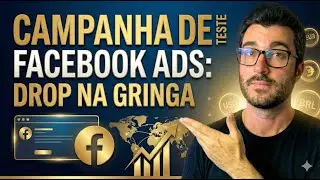 Campanha de Teste no Facebook Ads pra Drop na Gringa