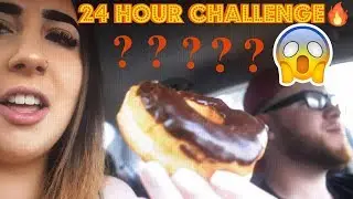 Eating what the person in front of us orders for 24 HOURS !!