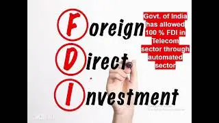 Foreign Direct Investment in hindi | FDI