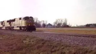 N/B Unit Grain Train with 8 UNIT LASH-UP!!!!