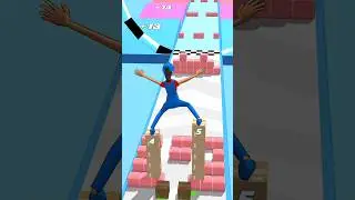 📦 cargo skates beautiful girl 👩&zwj;🦰 order delivery training run gameplay 🎮💯 #games #cargoskates
