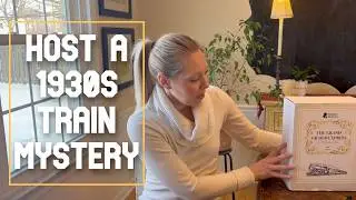 How to Host a 1930s Train Murder Mystery Party (Decor, Food & Costumes)