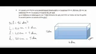 Masa si volumul corpurilor - Probleme practice