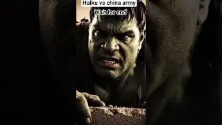 hulku vs china army #trending #avengers #marvel  subscribe for more