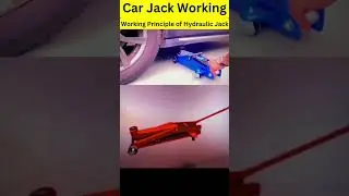Working Principle of Hydraulic Jack🤌🏻😎#shorts