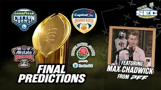 Playoff Quarterfinals Predictions (w/ PFF's Max Chadwick)