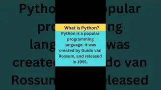 Python Language Basic overview #programming #computerscience #pythonprogramming