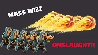 Clash of Clans Single Troop Series Ep. 1 - Mass Wizard Onslaught!