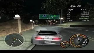 NFSUG2 SUPRA ROLL