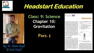 Class 9 Chapter 10 Gravitation Part 1 Headstart Education by Aman Sir
