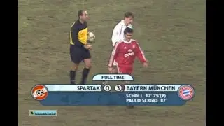 Спартак 0-3 Бавария. Лига чемпионов 2000/2001