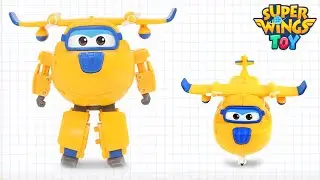 Super Wings Toy Donnie Transform! | Superwings toy | superwings