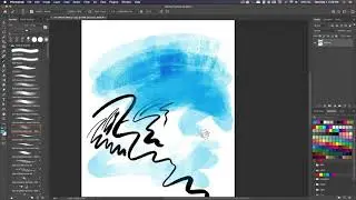 photoshop Kyle's brushes ink watercolor comic book children's book