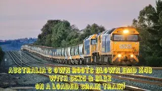 Classic Roots Blown EMD X48 on 3CM6 with G525 & BL32 ex Oaklands 2022.