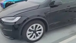 Tesla Model X Plaid Spotted On The Street  Interior Refresh FIRST Thoughts New 2021 4k