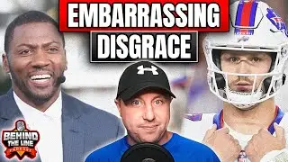 ESPN Ryan Clark HATING on Josh Allen Because He's WHITE