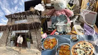 spend a day with me and my sister ˚⟡˖ | cafe hopping, long walks, dentist appointment| ♡ ࣪