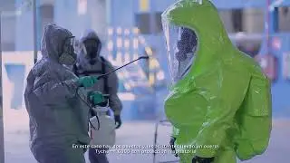 C&oacute;mo descontaminar correctamente un traje de nivel A | Tychem&reg; 10000