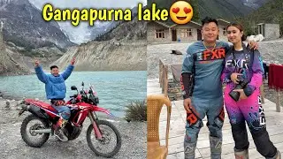 FINALLY GANGAPURNA LAKE GHUMDAI😍 / LAST DAY OF MANANG / ​⁠@rajkumarthapamagar32