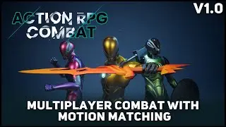 Action RPG Multiplayer Combat Overview - UE 5.5 | Motion Matching Combat