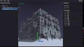 SDF editor for a very specific use