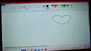 How add shape in Ms Paint | Microsoft Paint | For kids