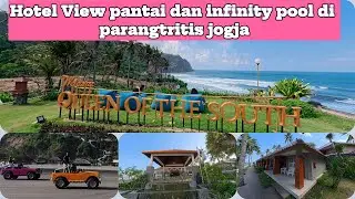 Hotel HITS di JOGJA !! QUEEN Of the South. Hotel View pantai parangtritis, Pool INFINITY dan Sunset