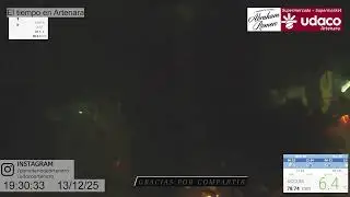El tiempo en directo en Artenara