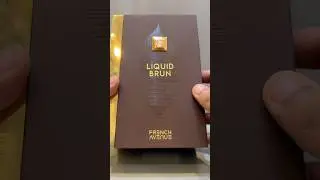 Unboxing French Avenue Liquid Brun #unboxing #frenchavenue #perfumes #fragrance #collection #luxury