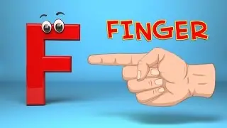 Phonics Letter- F song | Nursery Rhymes For Kids | Learning Videos For Babies