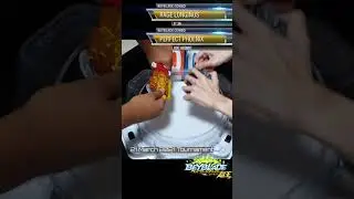Super Hyperion VS Dark Deathscyther | Perfect Phoenix VS Rage Longinus! Beyblade Sparking #shorts