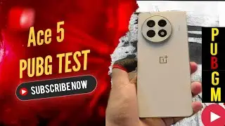 OnePlus Ace 5 Pubg Test 🔥 With Live Fps Meter | Heating,Lag& Ultimate Performance Test 🥵