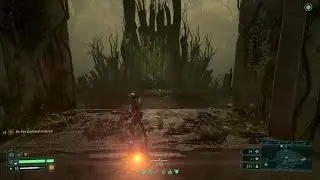 Returnal Biome 4 boss fight with Hyperion, electropylon driver