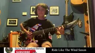 How To Play Ride Like The Wind By Saxon On Guitar