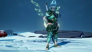 Dauntless - My Sword Hunting Trip to The Snowblind Waste (True Neutral Nature Skin) ⚔