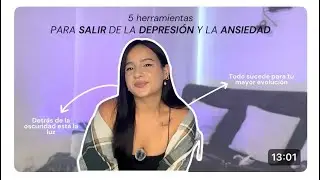 ANSIEDAD Y DEPRESIÓN cuando tocas fondo: 5 herramientas para sanar | Sofía Ospina Martínez